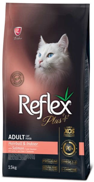 Reflex Plus Hairball Somonlu Yetişkin Kedi Maması 15 kg