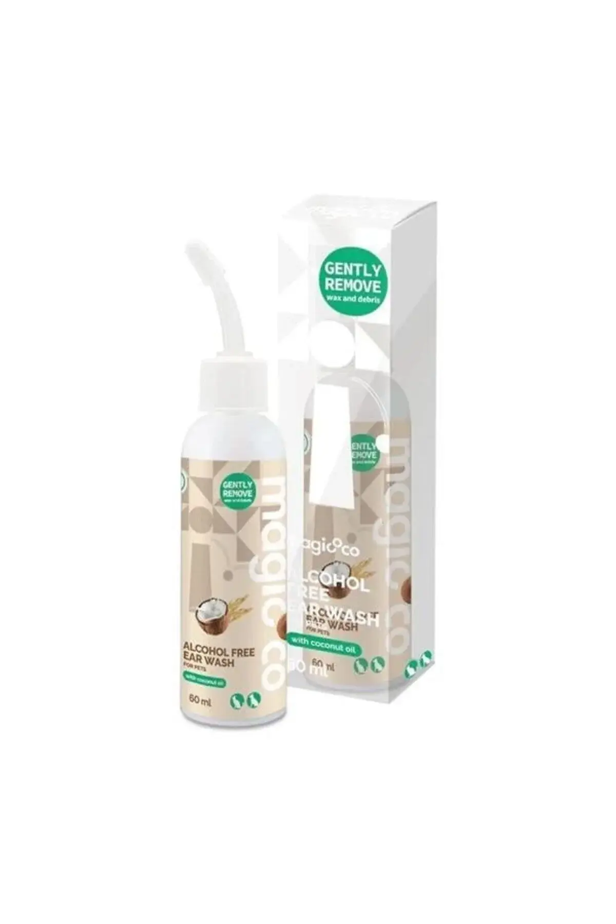 Magiccoco Hindistan Cevizli Alkolsüz Kulak Temizleme 60ml