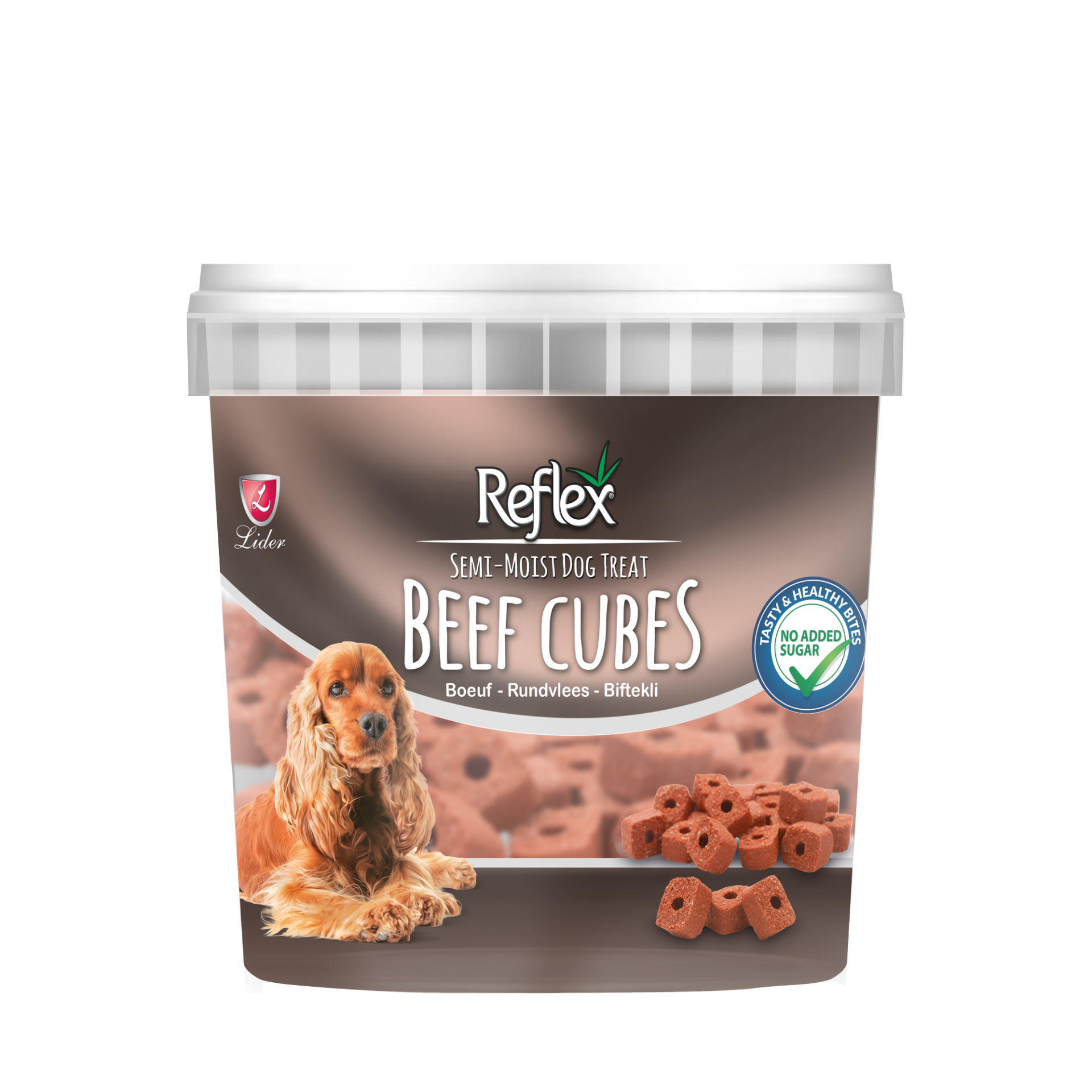 Reflex Semi - Moist Biftekli Küpler Ödül Maması 500g