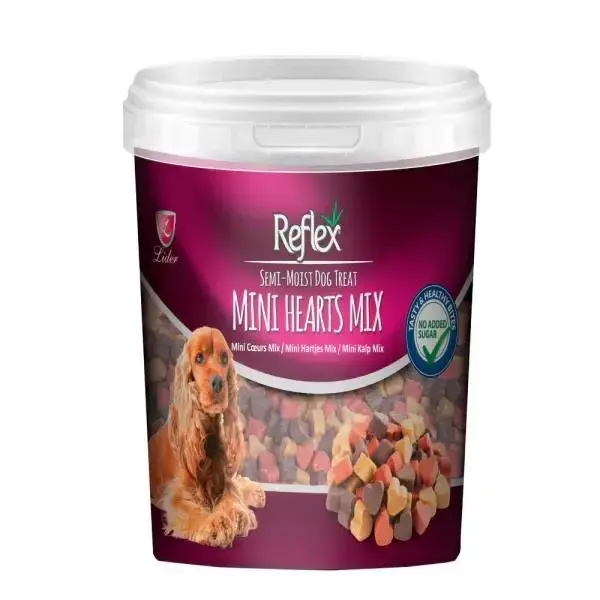 Reflex Semi-Moist Ödül Maması Mini Kalp Şekilli Mix Karışık 500gr