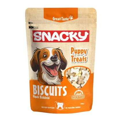 SNACKY Puppy Treats Köpek Bisküvisi 200 gr