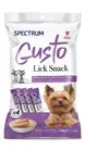 Spectrum Gusto Dana Etli ve Tatlı Patatesli Sıvı Yetişkin Köpek Ödül Maması 4x15 Gr