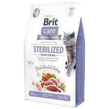 Brit Care Hypo-Allergenic Ördekli Tahilsiz Kısırlaştırılmış Kedi MamasI 2 kg