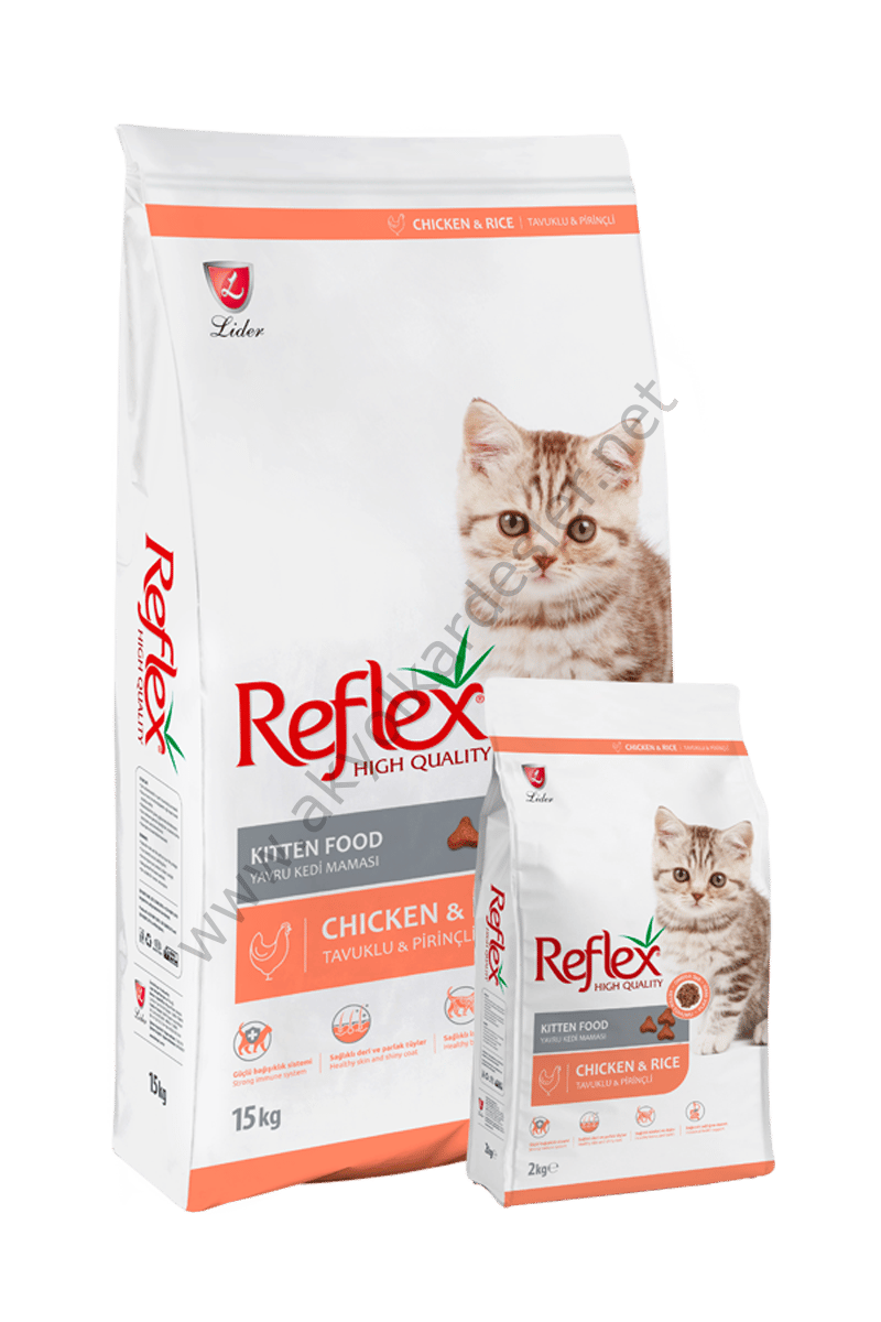 Reflex Kitten Tavuklu Yavru Kuru Kedi Maması 15 kg