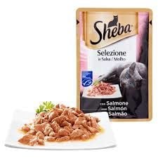 Sheba Pouch Fine Fiakes Beef Kedi Maması