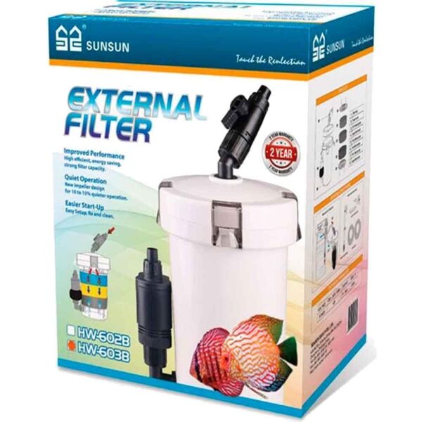 SUNSUN DIŞ FİLTRE 400L/h 6w