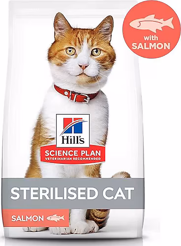 Hill's Somonlu 10 kg Kısırlaştırılmış Yetişkin Kedi Maması