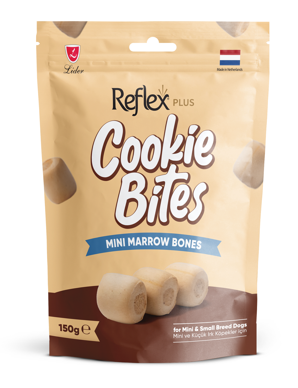 Reflex Plus Cookie Bites / Mini Marrow Bones 150g