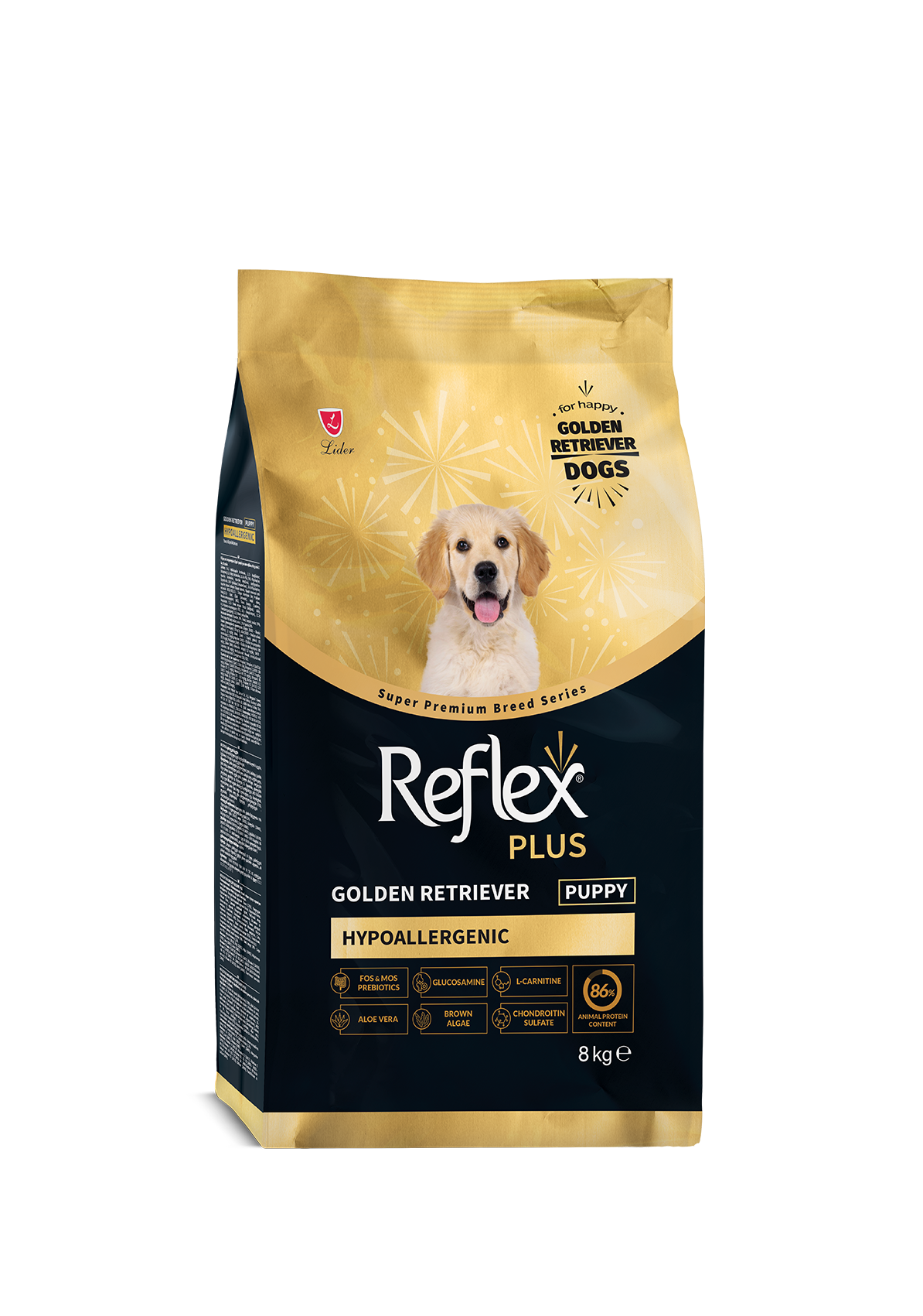 ​Reflex Plus Golden Retriever Yavru Köpek Maması 8kg