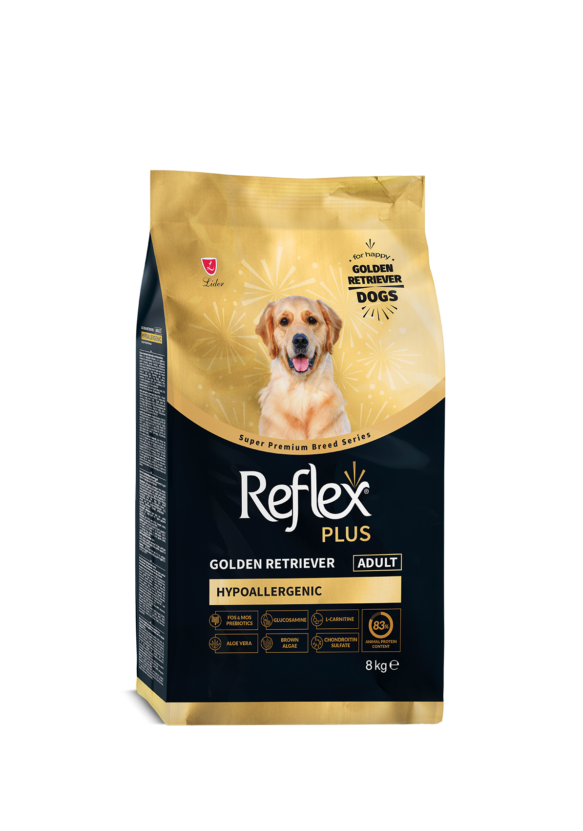 ​Reflex Plus Golden Retriever Yetişkin Köpek Maması 8kg