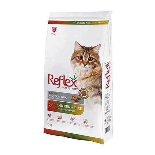 Reflex Gourmet Tavuklu ve Pirinçli Yetişkin Kedi Maması 15 Kg